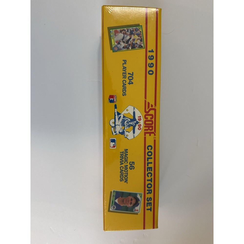 SCORE 1990 MLB Baseball Collector Set 704 Cards + Magic Motion Trivia Cards